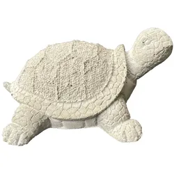 Betonfigur Schildkröte SAMMY - handgefertigte Dekoration für Garten und Haus