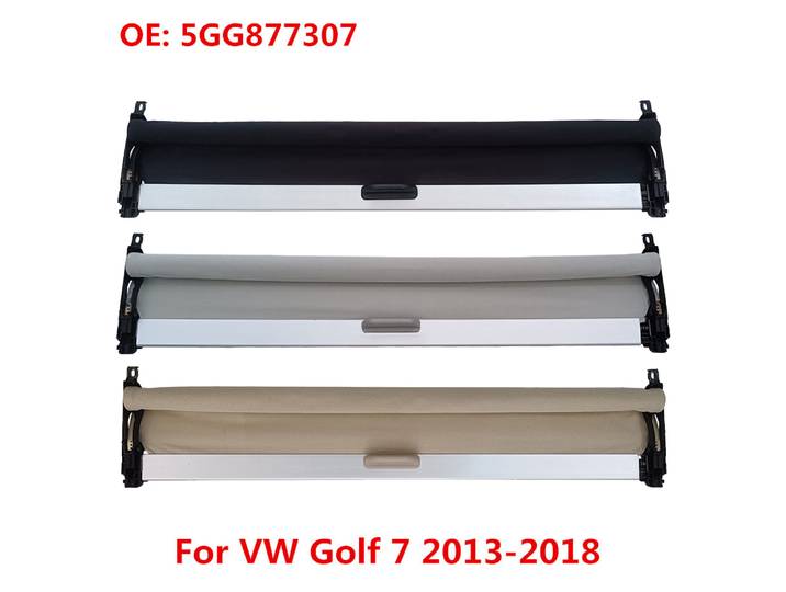 Ensemble de couverture de rideau de pare-soleil de toit ouvrant panoramique de voiture, pour Volkswagen VW Golf 7 2013 2014 2015 2016 2017 2018 5GG 877307