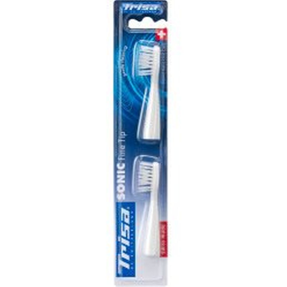 Trisa Ersatzset Sonic Fine Tip 2 Stk 1 St Zahnbürste