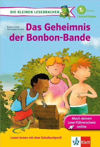 Fabian Lenk - Das Geheimnis der Bonbon-Bande 1. Klasse Leseanfänger: Buch plus Zugang zum Online-Lesedrachen-Club - Preis vom 09.10.2026 07:28:09 h