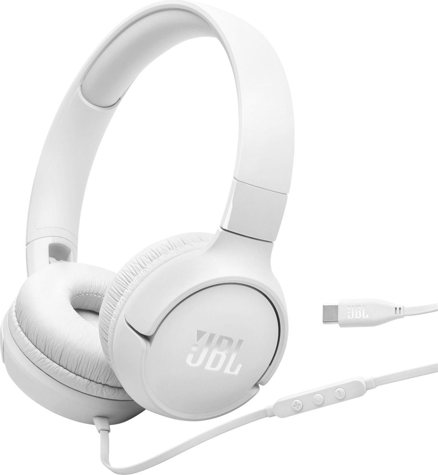 JBL Tune 520C Koptelefoon - Wit - USB-C