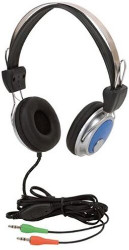 Cuffie On-Ear VIBORG nere, microfono, jack 3.5mm, comfort max Personalizzate o neutre