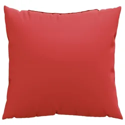 vidaXL Sofakissen 4 Stk. Rot 50x50 cm Stoff