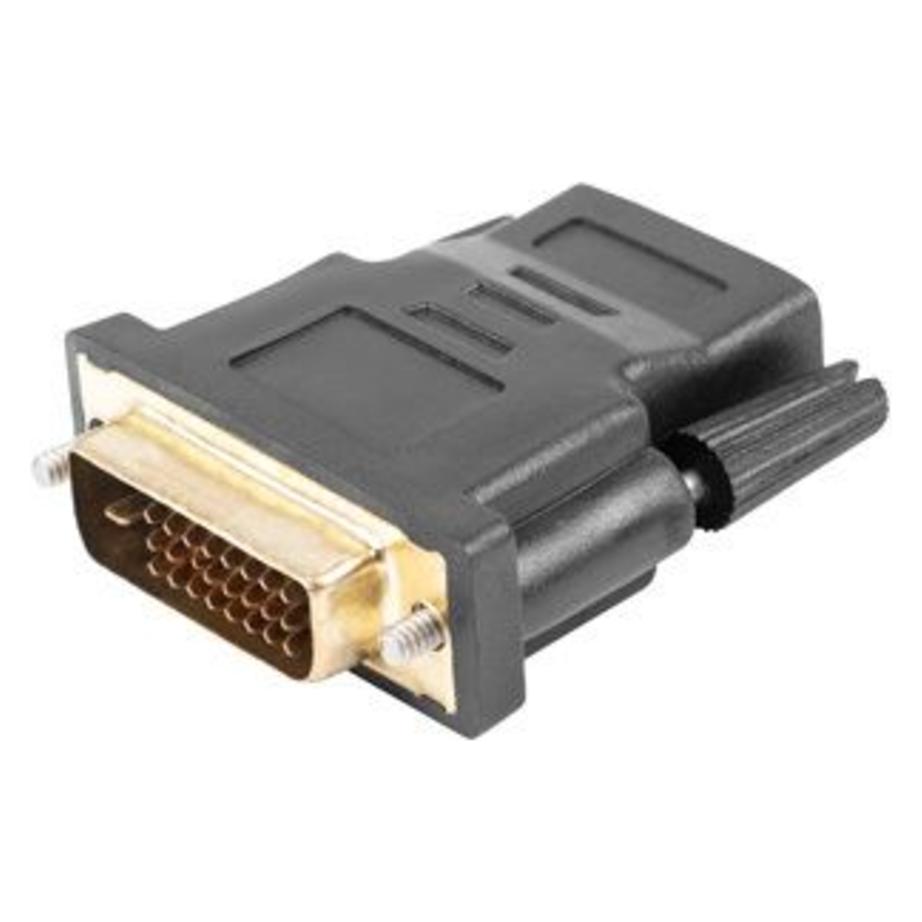 Lanberg AD-0010-BK Kabeladapter HDMI DVI-D Schwarz (HDMI) (AD-0010-BK)
