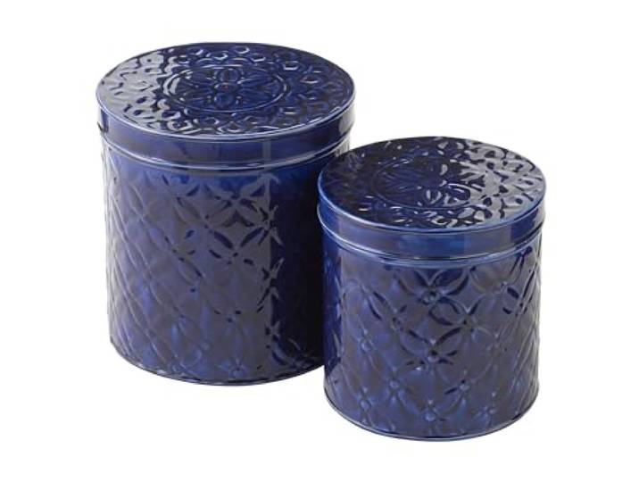 J-Line Set van 2 blikjes PAG IJzer BLAUW