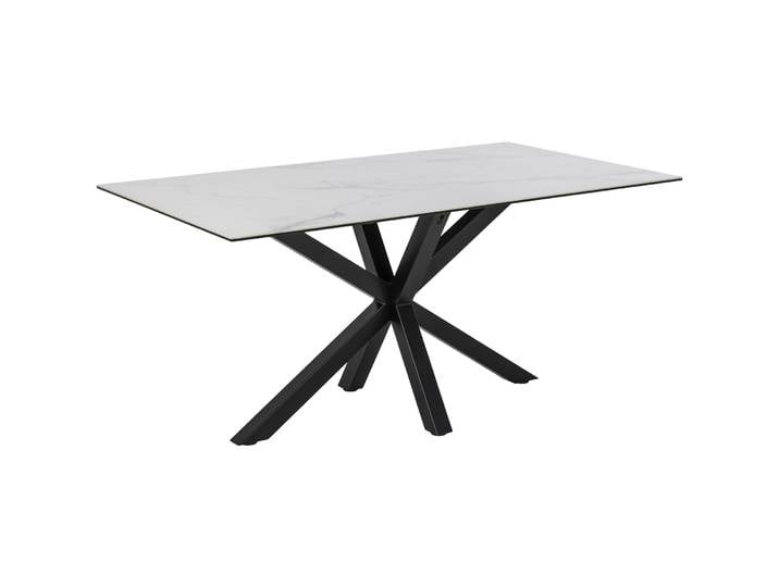 Esstisch Amiri Glas Weiss B 160 T 90 cm