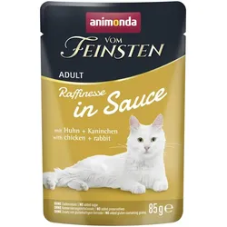 Animonda Raffinesse in Sauce Adult mit Huhn & Kaninchen | 24x 85g