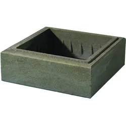 WESERWABEN® Mauersteine Trend-Line Classic Grau-terra meliert Pfeilerelement