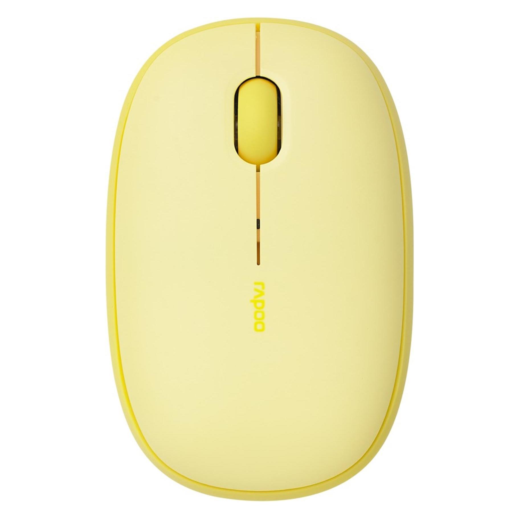 Rapoo M660 WL MOUSE YELLOW (Kabellos) (14382)