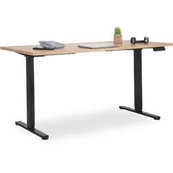 Schreibtisch HARPER ASTANA 2 (LBH 160x70x73 cm) - braun - LBH 160x70x73 cm