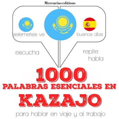 1000 palabras esenciales en kazajo - JM Gardner, Audio, 9782821120532