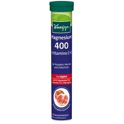 KNEIPP Magnesium 400+C+E Brausetabletten 15 St
