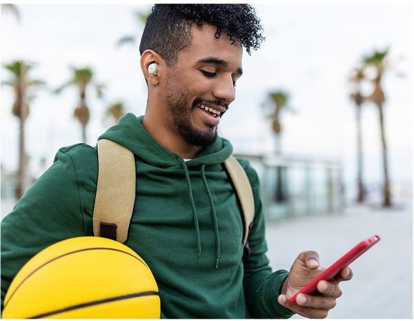 Belkin SoundForm Bolt True Wireless Earbuds - White
