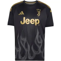 Juventus Turin Herrenfußballshirt Ausweichtrikot 26/27 - schwarz / S