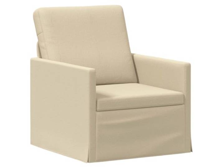 vidaXL Einzelsofa Creme 70 x 81 x 82 cm Stoff
