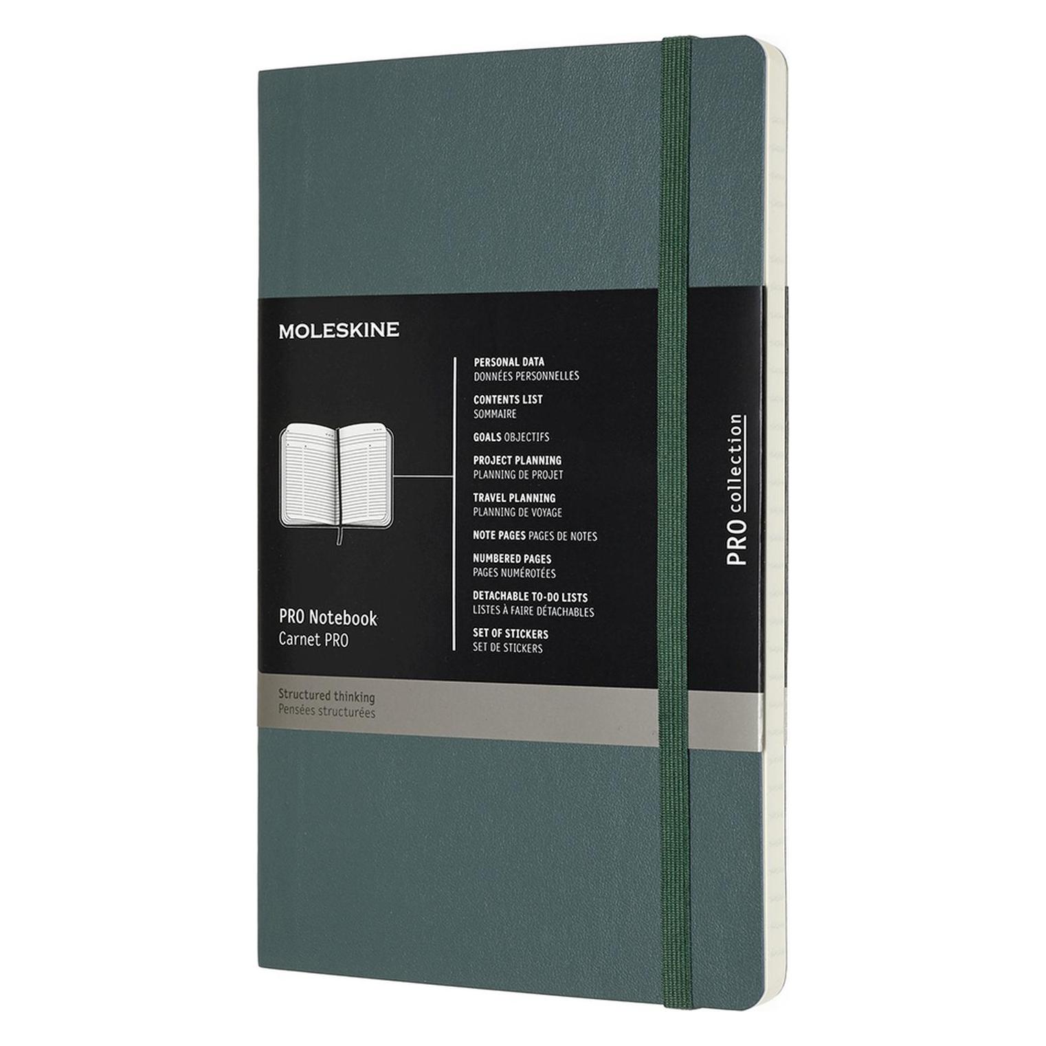 Moleskine Professionelles Notizbuch (Large, Liniert, Weicher Einband) (620794)
