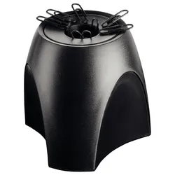 HAN Büroklammernspender DELTA schwarz/ silber magnetisch