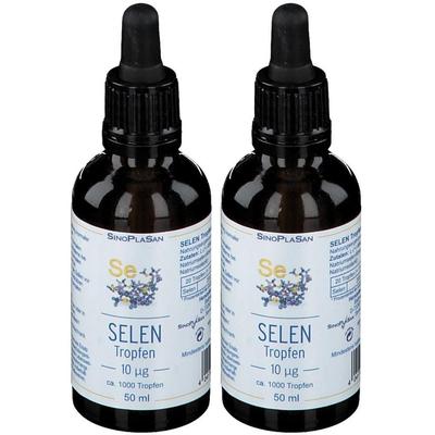 Selen Tropfen 10 µg flüssig 2x 2x50 ml zum Einnehmen