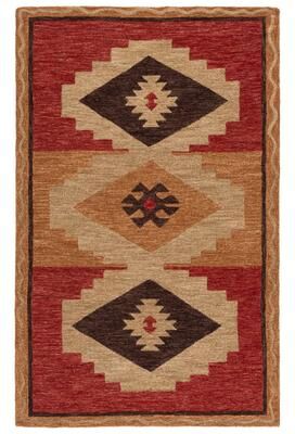 SAFAVIEH Hand-Tufted Colorado Elinka Bohemian & Eclectic Wool Rug