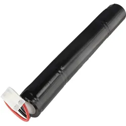 XCell Notleuchtenakku NiMH 4,8V 4000mAh L1x4 Baby C mit 80mm Kabel und Stecker passend für SEC AKU0038 (1 Stk., Ladegerät inkl. Akku), Akku Ladegerät