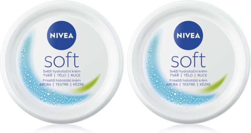 NIVEA Soft fresh hydrating cream economy pack