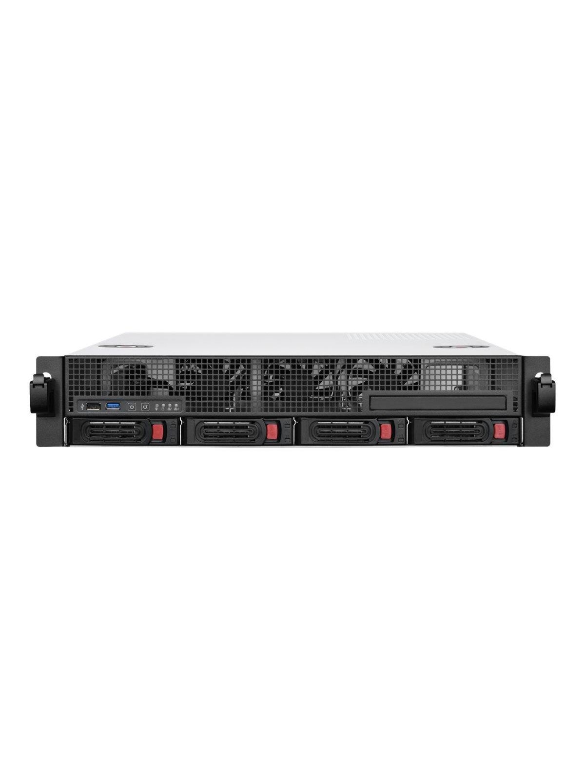 SilverStone RM21-304 - Gehäuse - Server (Rack) - Silber