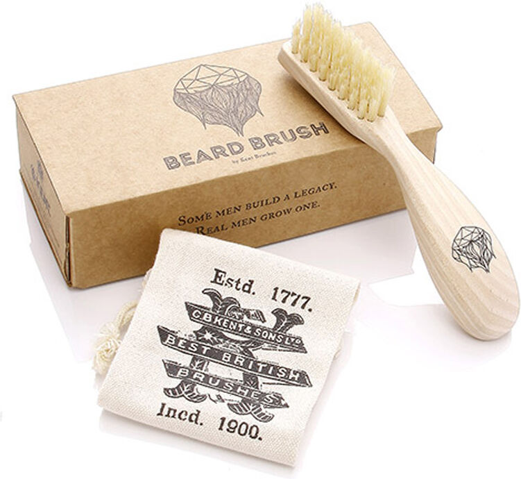 Kent Brushes Kent Beard Brush - Left Handed - BRD3