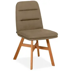 MAISON Stuhl Waco 2 Mikrofaser Brown