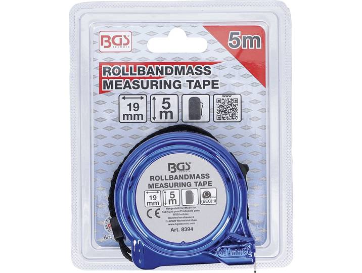 BGS Rolbandmaat 19 mm x 5 m - 8394