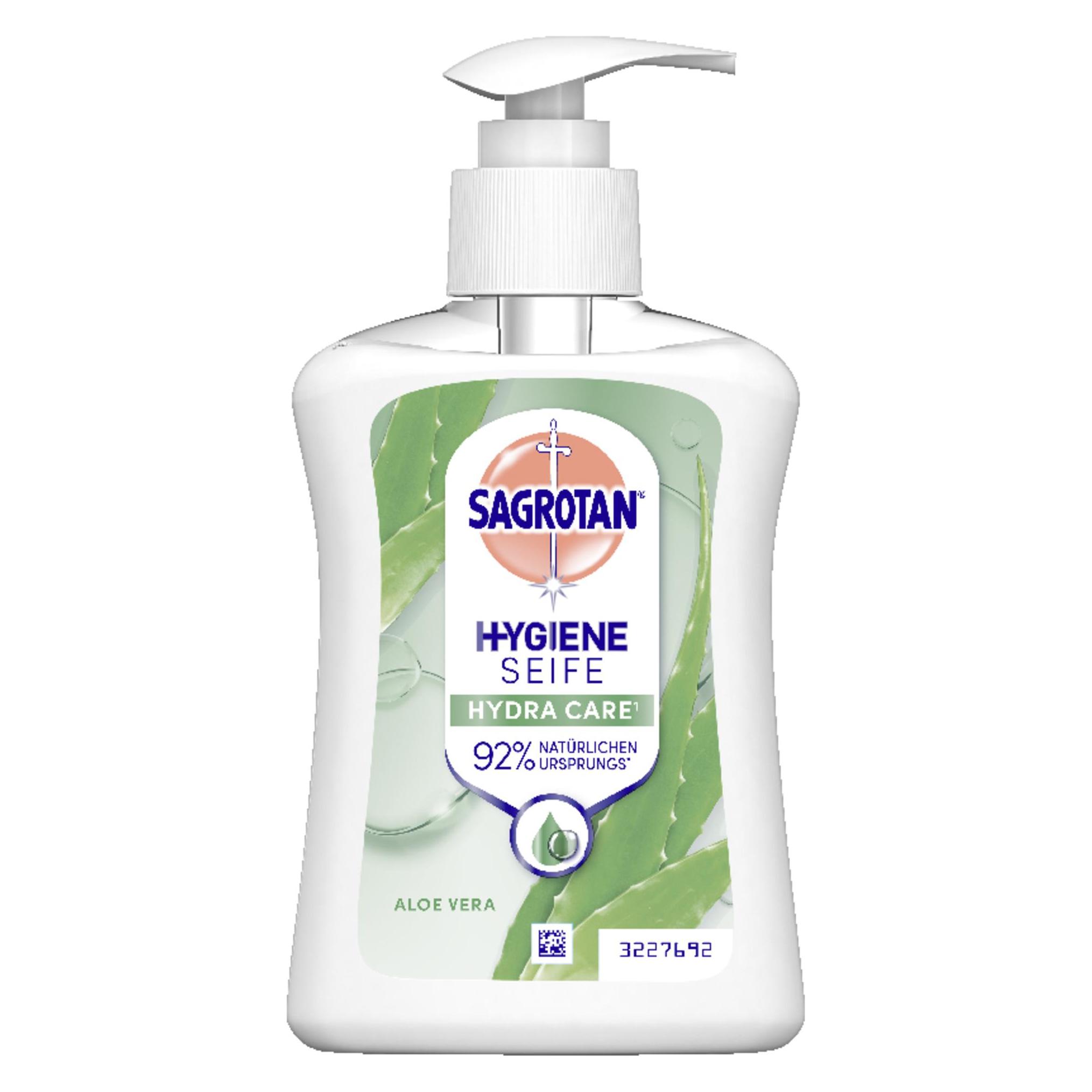 Sagrotan Handseife Aloe Vera 6FL x 250ML (Flüssigseife, 250 ml) (3279902)
