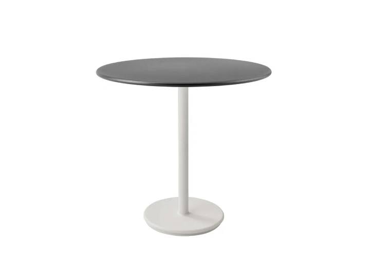 Cane-line Table de café Go Ø80 cm Lava grey-white