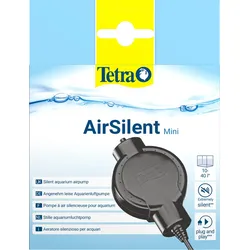 TETRA AirSilent Mini, extrem leise Luftpumpe für Aquarien von 10 bis 40 l