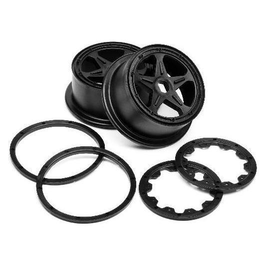 Maverick Blackout Xb Wheel Set (rear) Pr (MV24174)