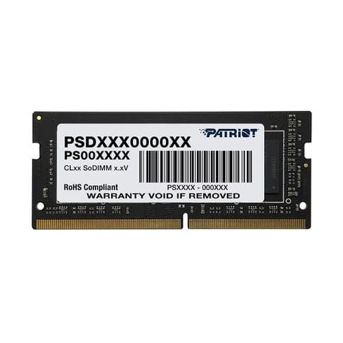 8GB Patriot Signature Line DDR4-3200 SO-DIMM CL22 Single