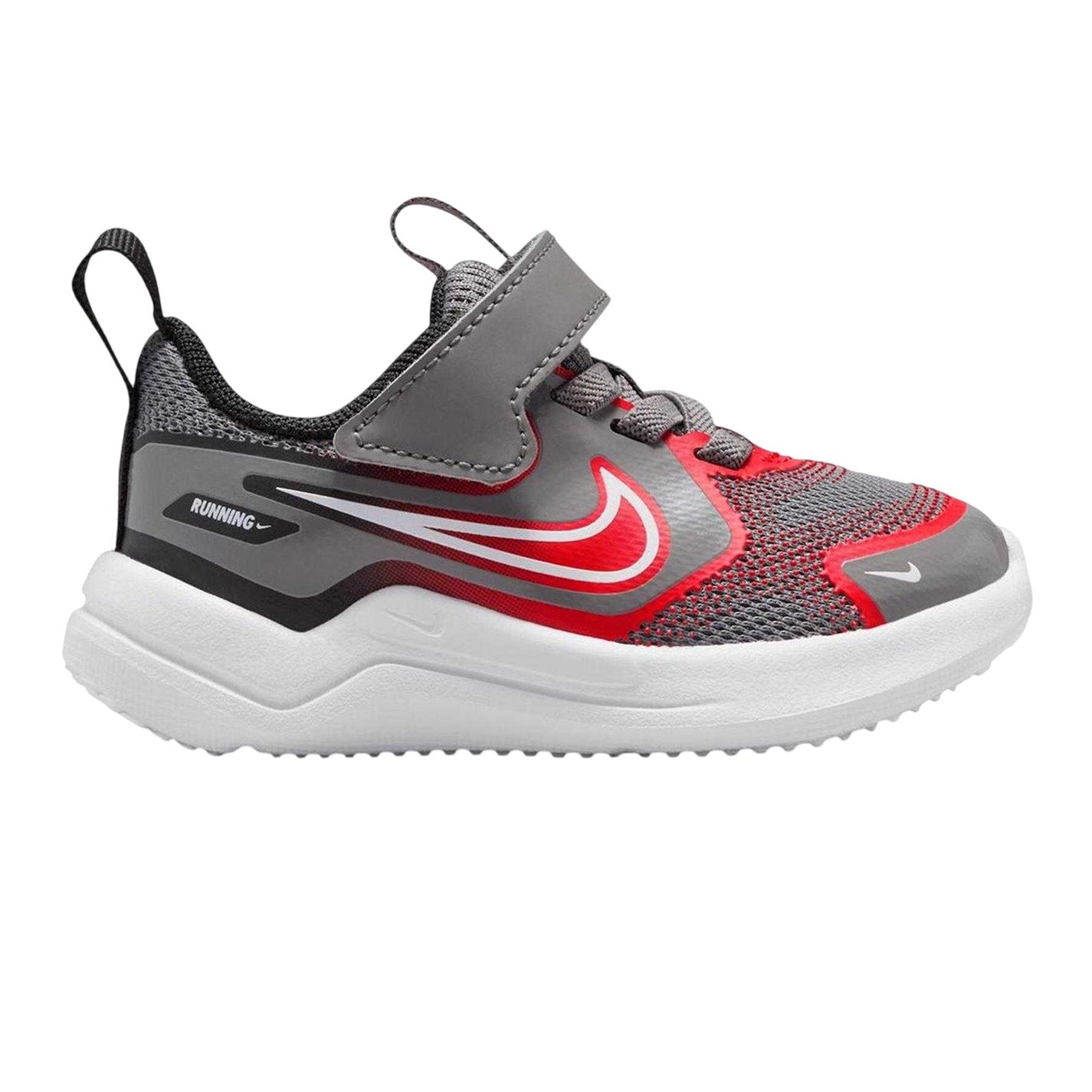 Nike - "Downshifter 12" Sneaker für Kinder (Grau/Rot)