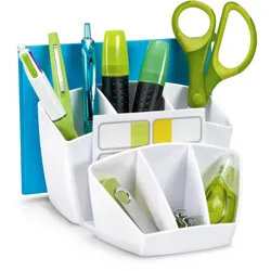 cep Schreibtisch-Organizer 14,3 x 15,8 x 9,3 cm polarweiß