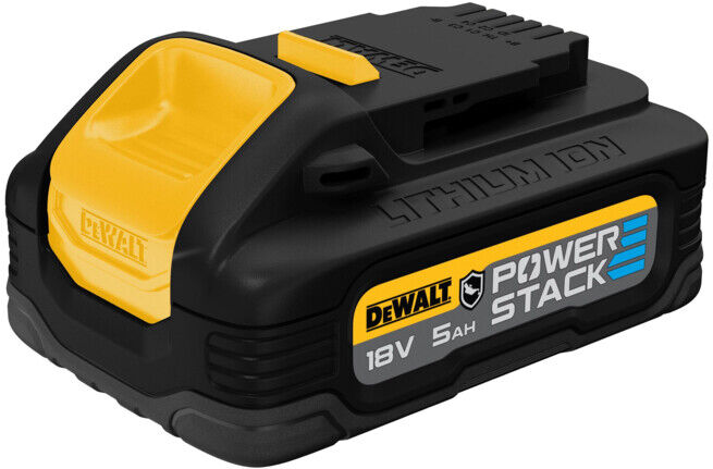 Batterie de rechange DEWALT Powerstack 18 V / 5 Ah (DCBP518G-XJ)