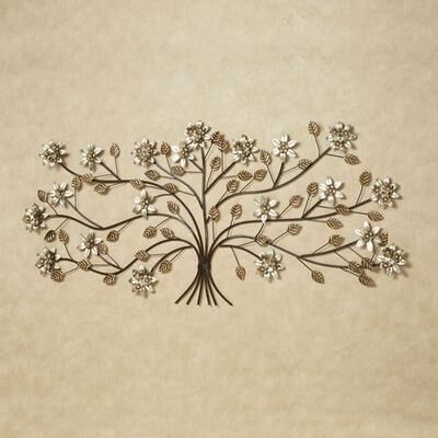 Touch of Class Bellissa Tree Wall Art Sculpture Multi Metallic , Multi Metallic