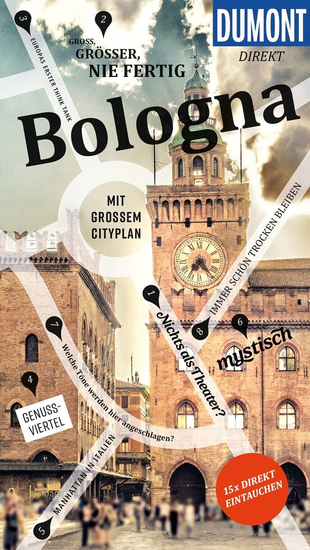 Sibylle Lauth - DUMONT direkt Reiseführer Bologna - Preis vom 30.09.2026 22:30:23 h