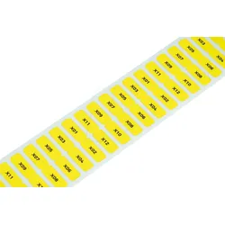 WAGO 210-805-002 - Etiketten, für Smart Printer, 6x15 mm, permanent, gelb
