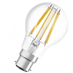OSRAM B22D LED Lampe STAR mit Bajonettsockel 11W wie 100W neutralweißes Licht 4000K klar