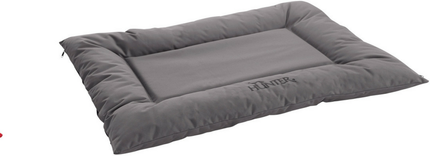 Hunter Cuscino Letto Antibatterico per Cani Gent Grigio 100 x 70 cm