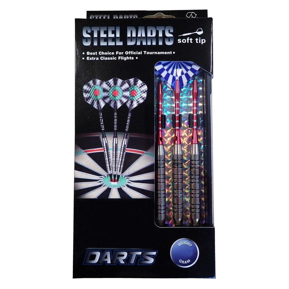 Kubi Sport Kubisport Lotki Rzutki do Soft Tip Darta Elektronicznego Miękkie Solidne SIRIUS 18g (76668491)