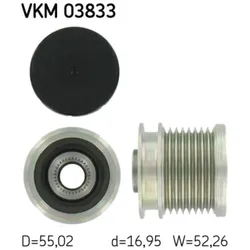 Generatorfreilauf SKF VKM 03833 für Mercedes-Benz R-Class G-Class Cabrio