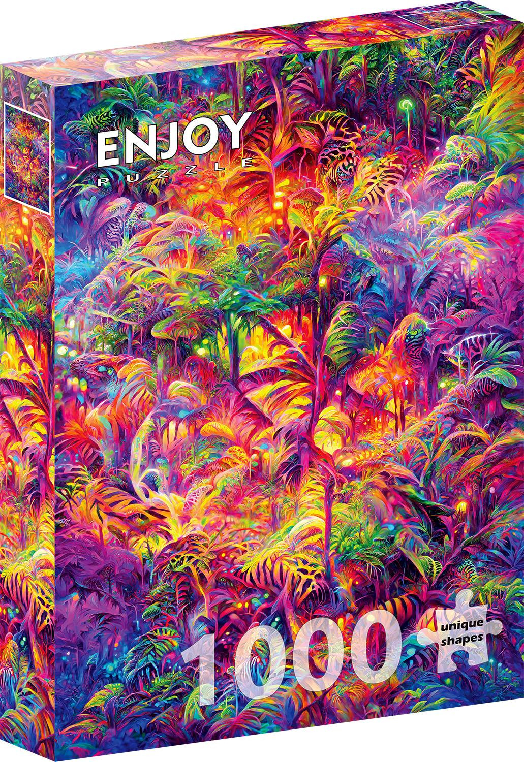 ENJOY Puzzel Jungle Tapestry met 1000 stukjes