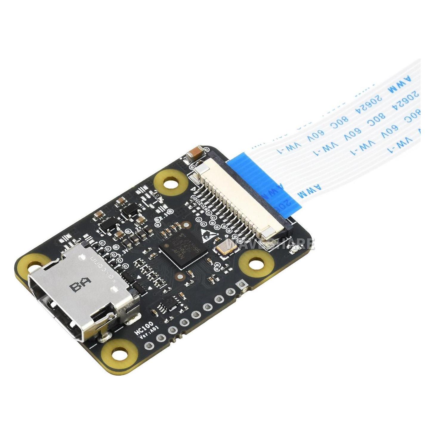 WaveShare HDMI auf CSI Adapter für Raspberry Pi, 1080p@30fps (HDMI to CSI Adapter)