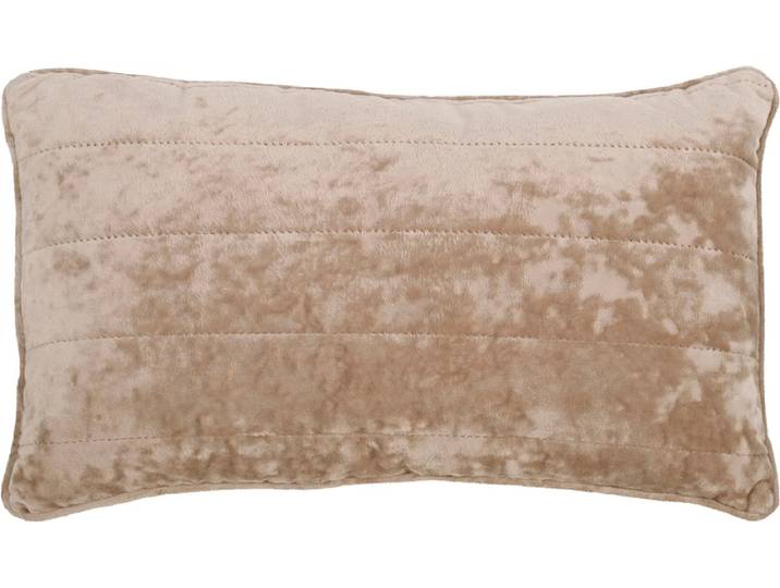 Kissen SIMAO 30x50cm taupe unifarben
