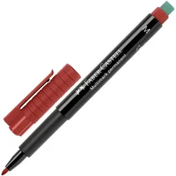 Faber-Castell Permanent Marker »Multimark 1525 M« rot