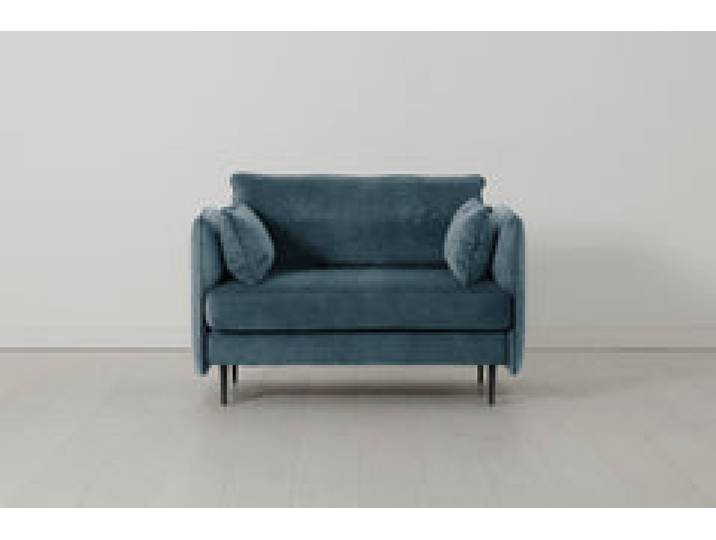 Model 19 Loveseat, Wasserblau