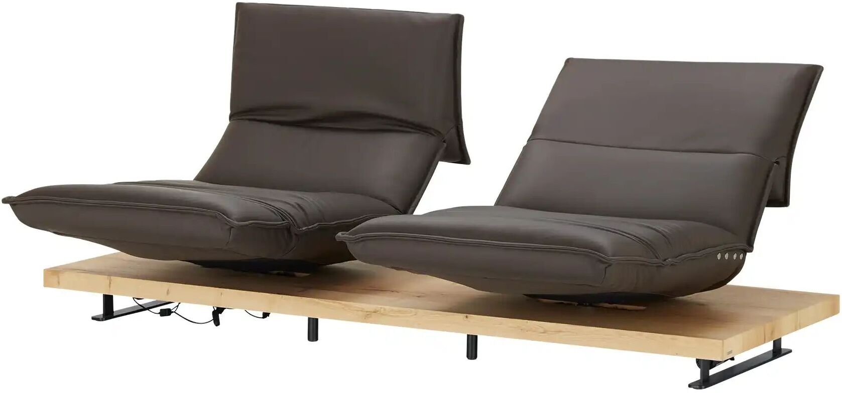 Koinor Einzelsofa  EDIT 2 ¦ braun ¦ Maße (cm): B: 240 H: 112 T: 158.0